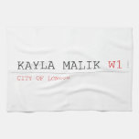 Kayla malik  Kitchen Towels