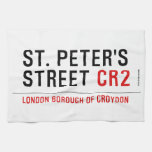 St. peter's Street  Kitchen Towels