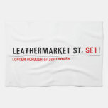 leathermarket St.  Kitchen Towels