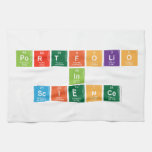 Portfolio 
 in 
 SCIENCE  Kitchen Towels