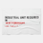 Industrial unit required  in   Kitchen Towels