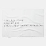 Check this video
 
 Thank me later
 
 https://www.youtube.com/watch?v  Kitchen Towels