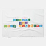 welcome 
 back
 love chemistry  Kitchen Towels