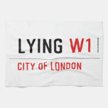 Lying  Kitchen Towels