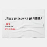 JANET OHENEWAA OPAREBEA     Kitchen Towels