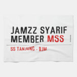 Jamzz Syarif Member  Kitchen Towels