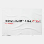 BEGUMELEKORAYEKBAS  Kitchen Towels
