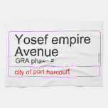Yosef empire  Avenue   Kitchen Towels