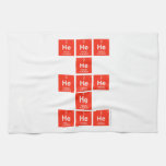 HeHeHe
          He
 HeHeHe
 He
 HeHeHe  Kitchen Towels