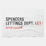 Spencers Lettings Dept.  Kitchen Towels