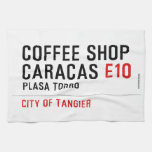 Coffee shop Caracas  Kitchen Towels