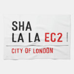 sha la la  Kitchen Towels
