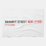 BAHABEY STREET  Kitchen Towels