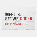 MERT B. SFTWR  Kitchen Towels