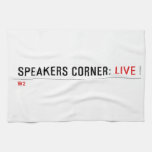 Speakers Corner:  Kitchen Towels