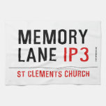 mEMORY LANE  Kitchen Towels