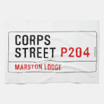 Corps Street  Kitchen Towels