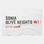 Sonia olive heights  Kitchen Towels