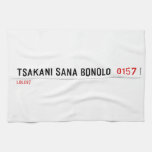 Tsakani Sana Bonolo   Kitchen Towels