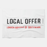 Local offer  Kitchen Towels