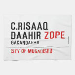 C.risaaq daahir  Kitchen Towels