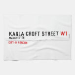 Karla Croft Street  Kitchen Towels