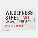 Wilderness  Street  Kitchen Towels