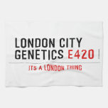 LONDON CITY  GENETICS  Kitchen Towels