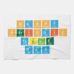 Happy 
 Periodic
 Table 
 Day  Kitchen Towels