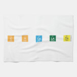 C H Co La Te  Kitchen Towels