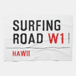 Surfing Road  Kitchen Towels