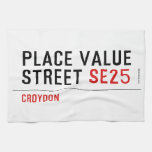 Place value Street  Kitchen Towels