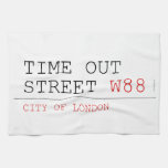 Time out Street  Kitchen Towels
