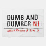 DUMB AND DUMBER  Kitchen Towels