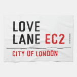 Love lane  Kitchen Towels