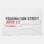 YOURINATION STREET    Kitchen Towels