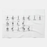 Periodic
 Table
 Writer  Kitchen Towels