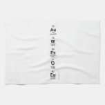 Au
 W
 Es
 O
 Eu  Kitchen Towels