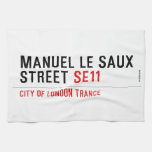 Manuel le Saux Street  Kitchen Towels