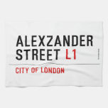 alexzander Street  Kitchen Towels