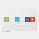 Al Cr Cane  Kitchen Towels