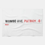 WUMBO AVE.  Kitchen Towels