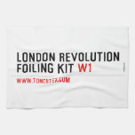 London revolution foiling Kit  Kitchen Towels