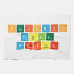 Periodic
 Table
 Writer  Kitchen Towels