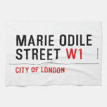 Marie Odile  Street  Kitchen Towels