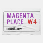 Magenta Place   Kitchen Towels