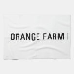 ORANGE FARM   Kitchen Towels