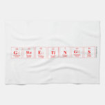 Greetings  Kitchen Towels