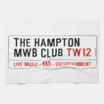 the Hampton  MWB Club  Kitchen Towels