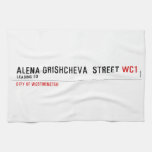 ALENA GRISHCHEVA  STREET  Kitchen Towels